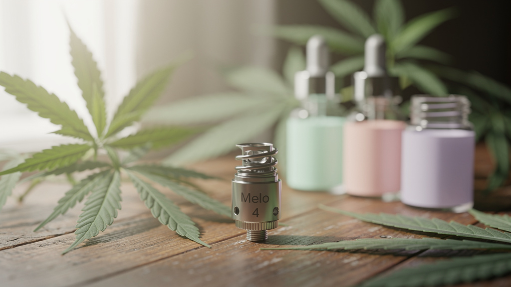 Top 5 des résistances melo 4 adaptées aux e-liquides CBD